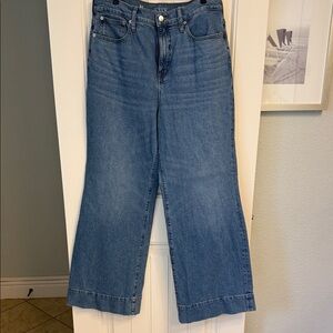 J. Crew Classic Blue Flare Jeans reissue 1996 denim trousers